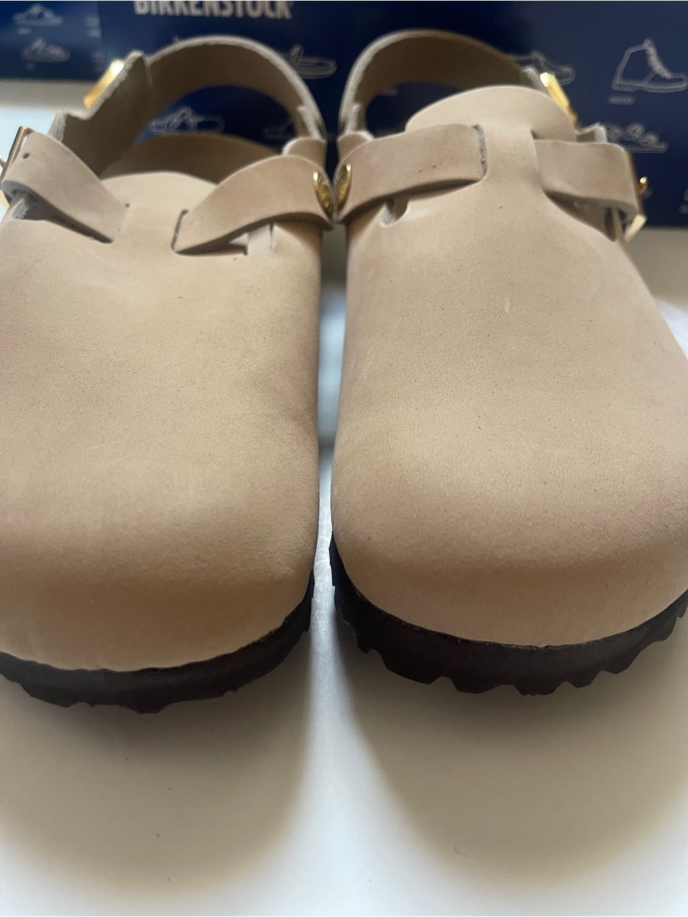 Birkenstock Tokio Nubuck Clogs - Picture 4 of 5